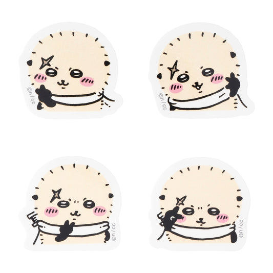 吉伊卡哇 4張套裝迷你貼紙（和平的海獺）