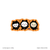 Chiikawa A size sticker that can be pasted on a smartphone (everyone with a black cat)