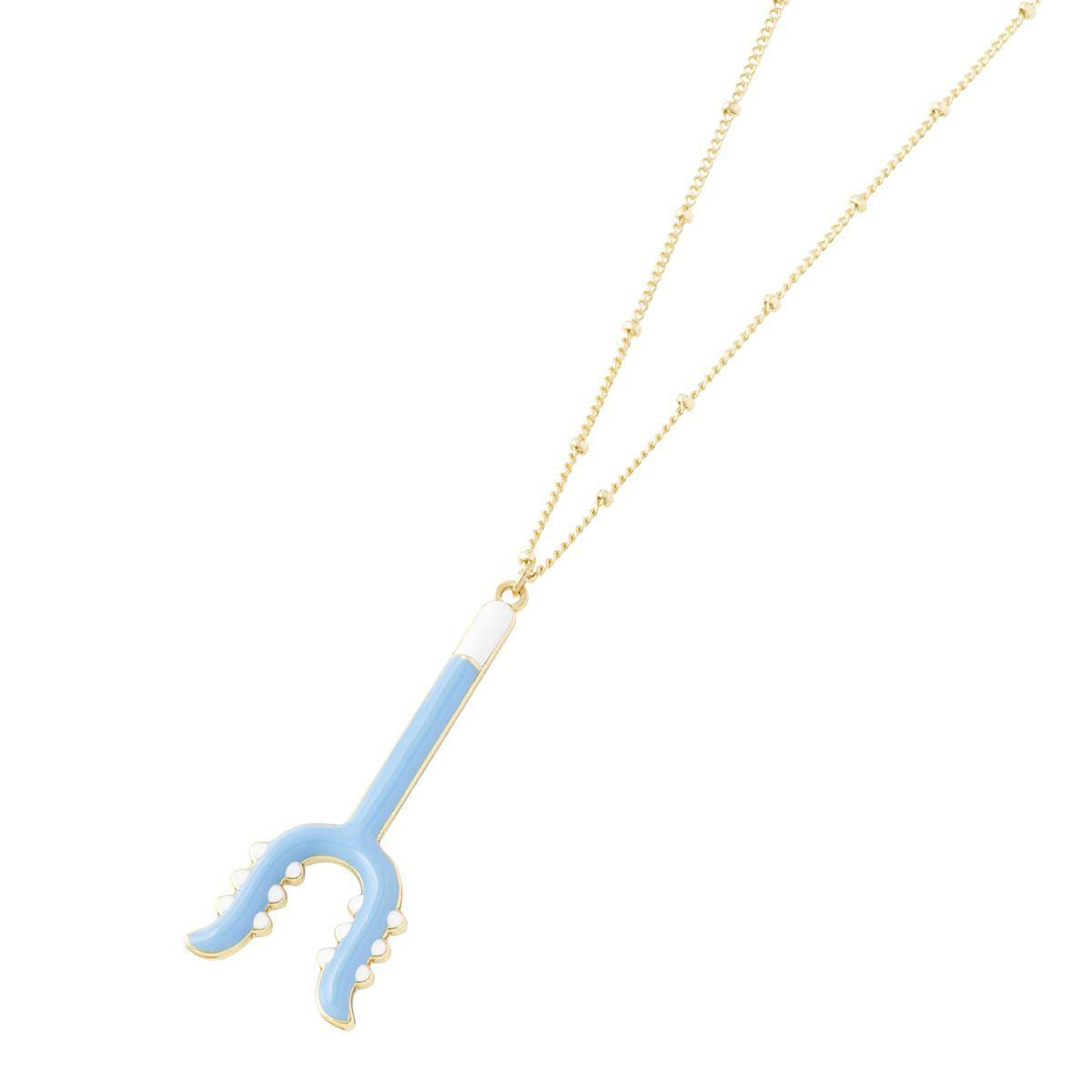 Chiikawa Park Necklace (Sasumata Hachiware)
