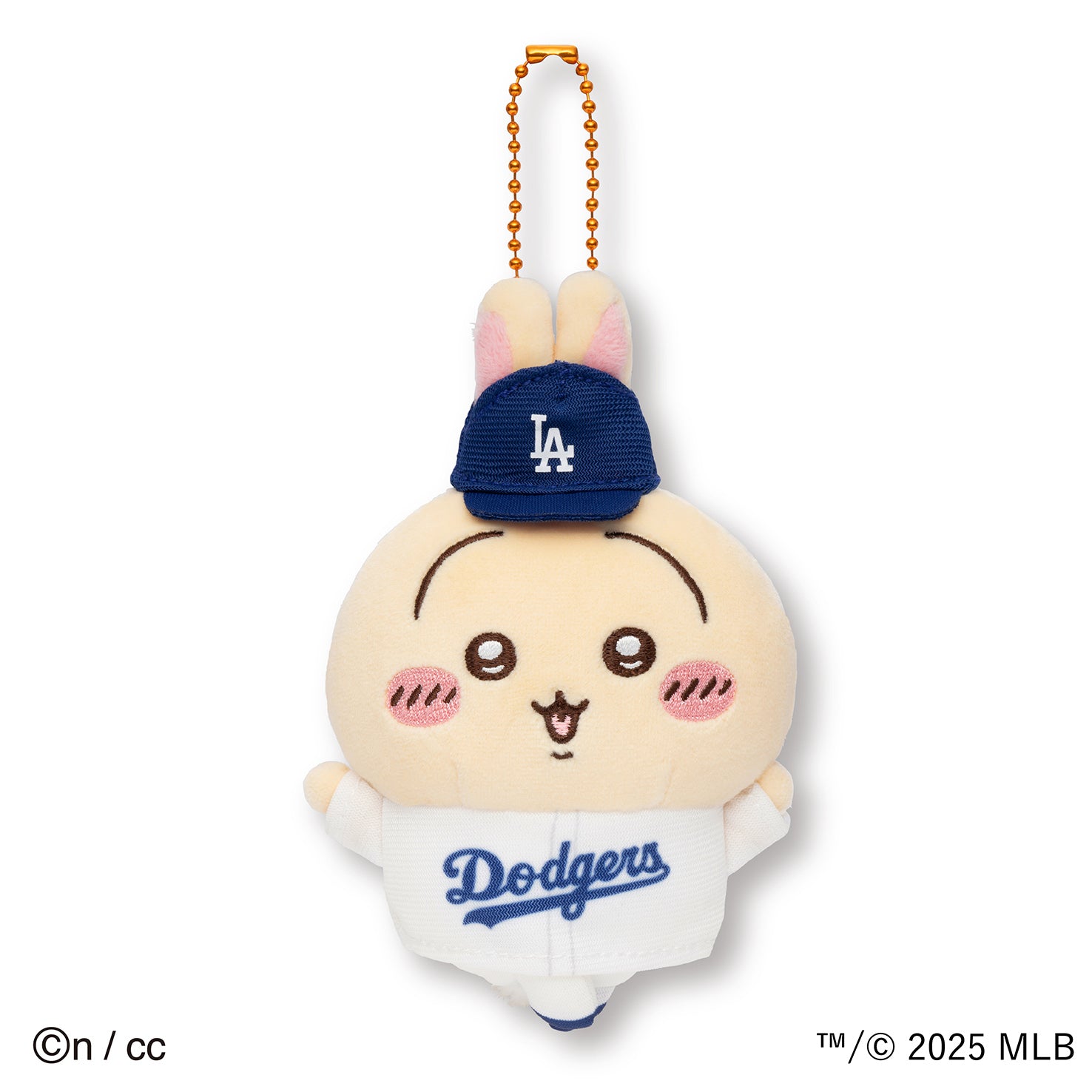 ちいかわ×MLB TOKYO SERIES マスコット うさぎ（ドジャース
