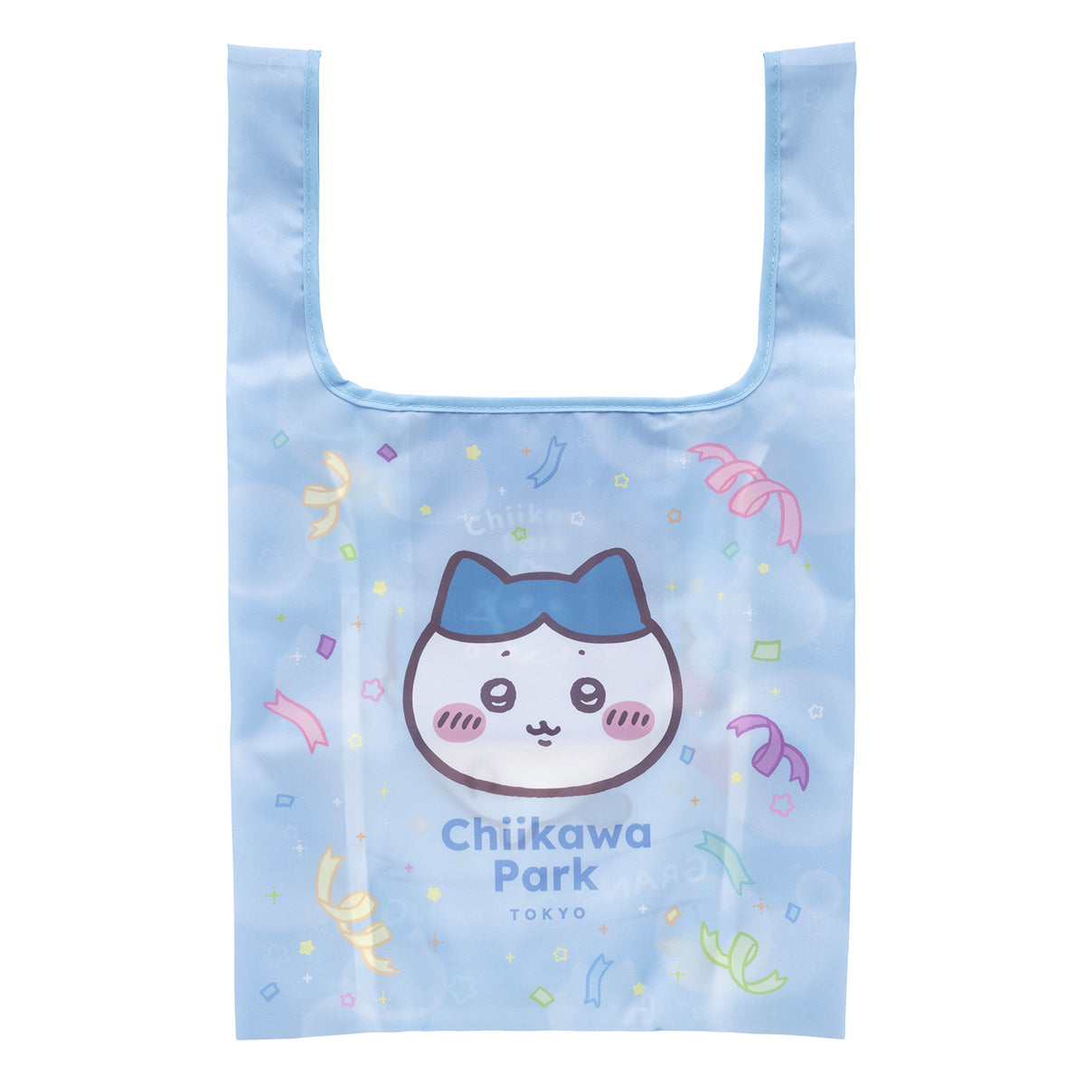 ちいかわ ちいかわパーク OPEN記念 ポケッタブルエコバッグ（ハチワレ）