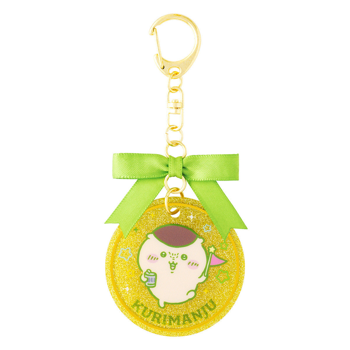 Chiikawa Park Medal-style Acrylic Keyring (Kurimanju)