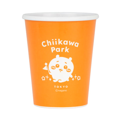 ちいかわ ちいかわパーク 紙コップみたいなメラミンカップ（オレンジ）