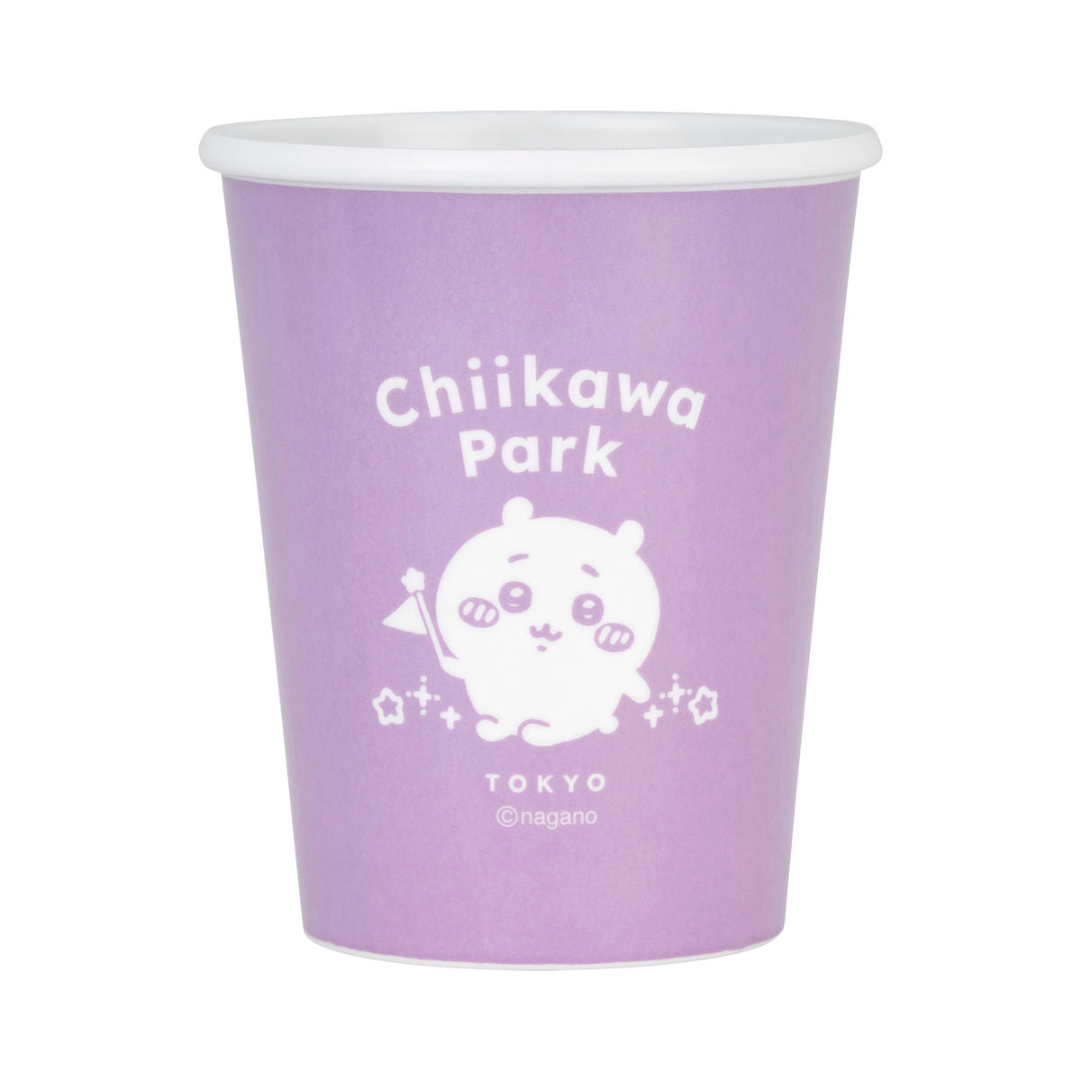 吉伊卡哇乐园 纸杯造型美耐皿杯 (紫色)