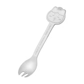 吉伊卡哇乐园 脸型不锈钢勺叉 (哈奇喵)