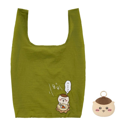 ちいかわ エコバッグ入りおかおマスコット（くりまんじゅう）