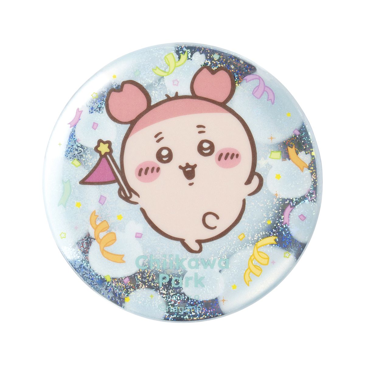 ちいかわ ちいかわパーク トレーディングホログラム缶バッジ～フラッグ～（全8種）