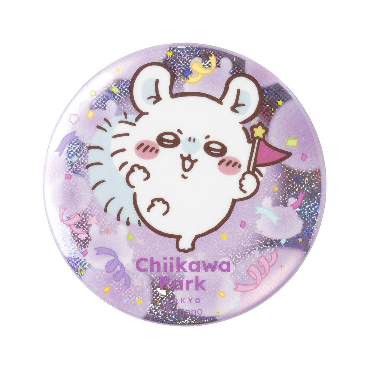 ちいかわ ちいかわパーク トレーディングホログラム缶バッジ～フラッグ～（全8種）