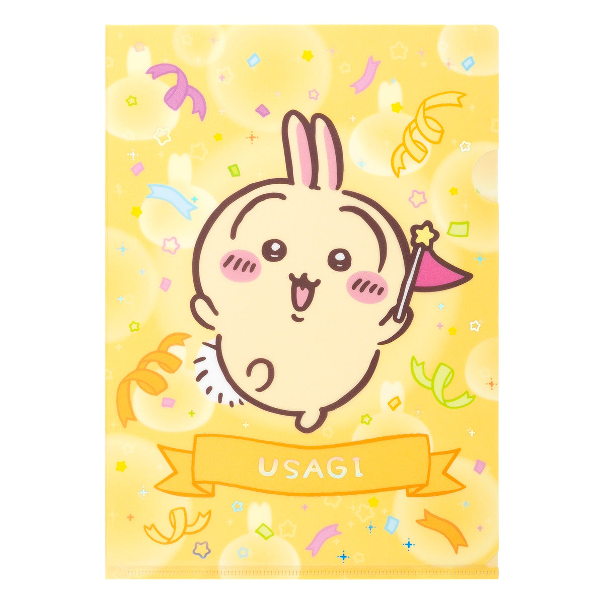 ちいかわパーク クリアファイル（うさぎ フラッグ） | ちいかわ