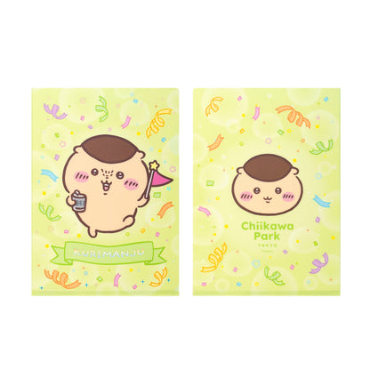 ちいかわ ちいかわパーク クリアファイル（くりまんじゅう フラッグ）