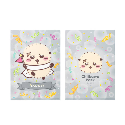 ちいかわ ちいかわパーク クリアファイル（ラッコ フラッグ）