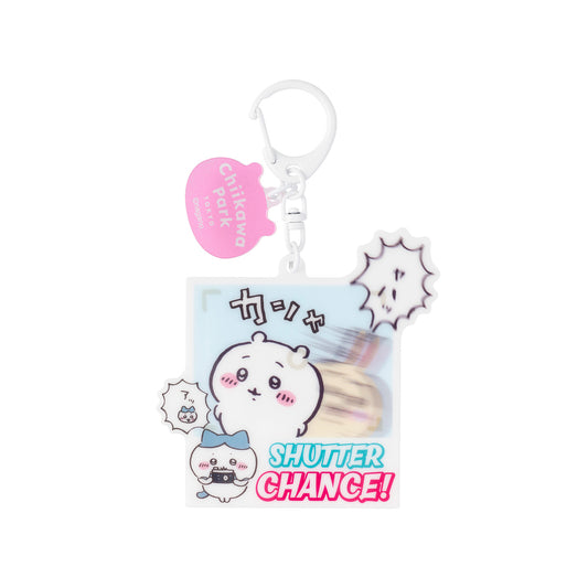 치이카와 파크 테마 아크릴 키링 (셔터 찬스)