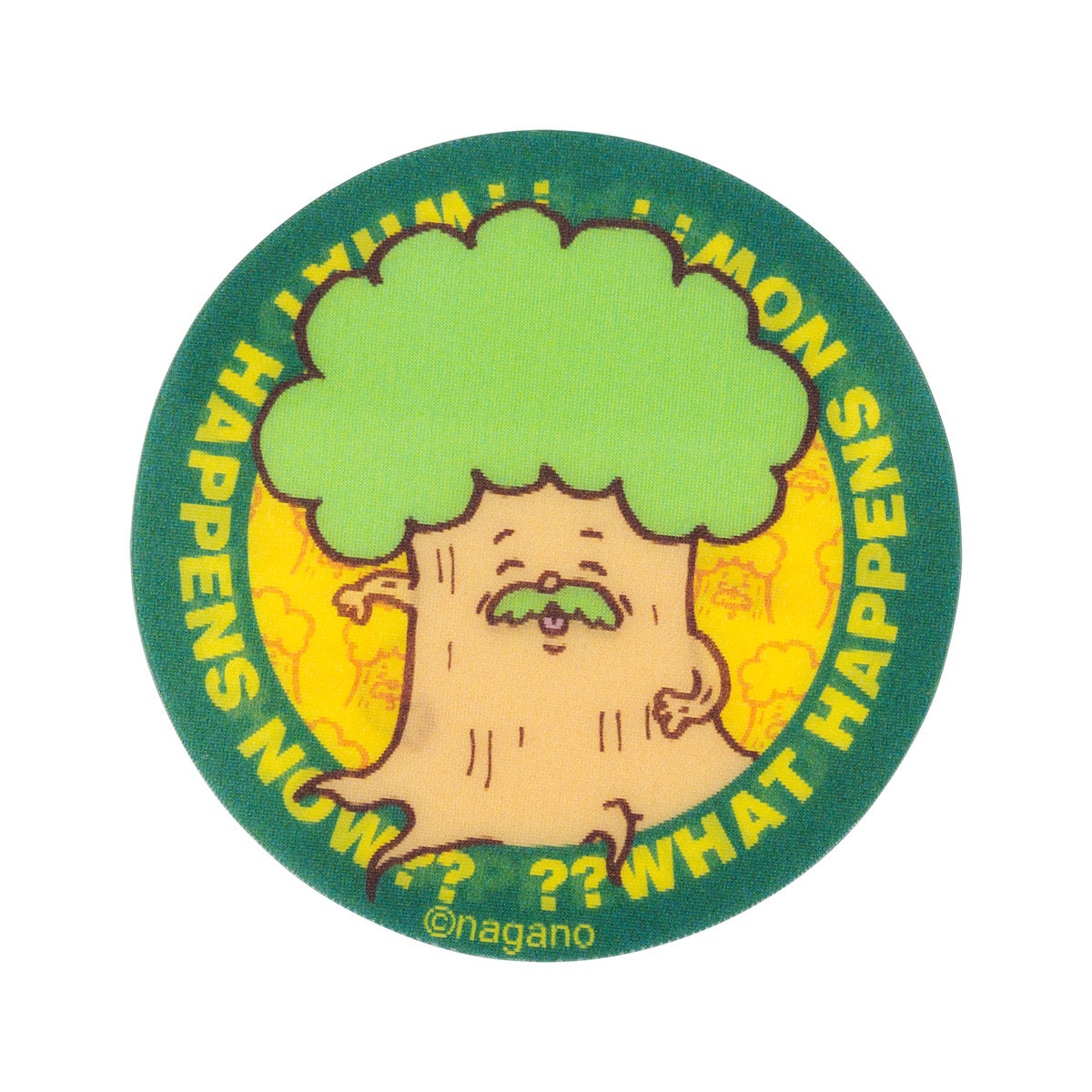 ちいかわパーク スマホに貼れるサイズのテーマステッカー（木） | ちい