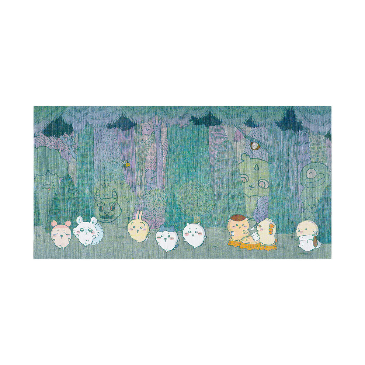 ちいかわ ちいかわパーク ポストカード（昼の森）