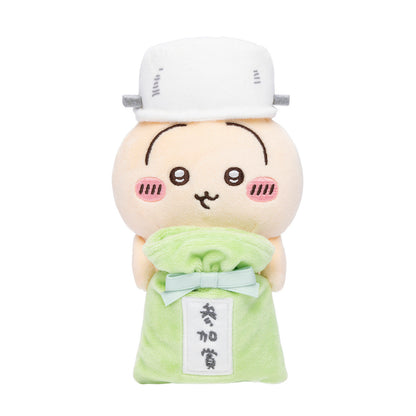 吉伊卡哇 守護桌面的掛件玩偶 (拿著參加獎的兔兔)