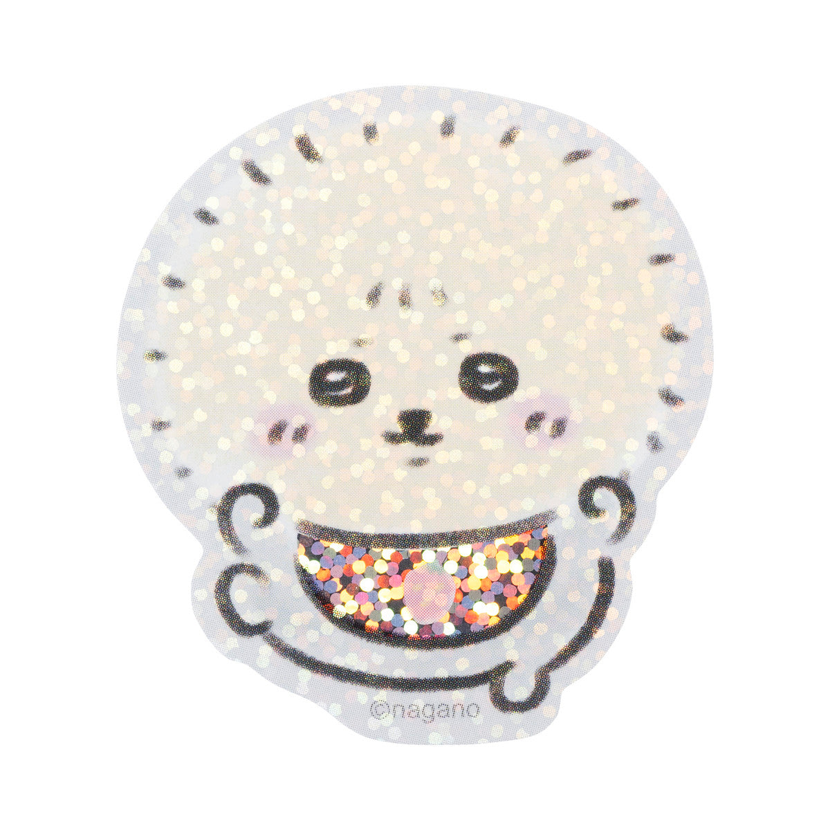Chiikawa Chiikawa Baby Smartphone-sized Petit Sticker (Rakko)
