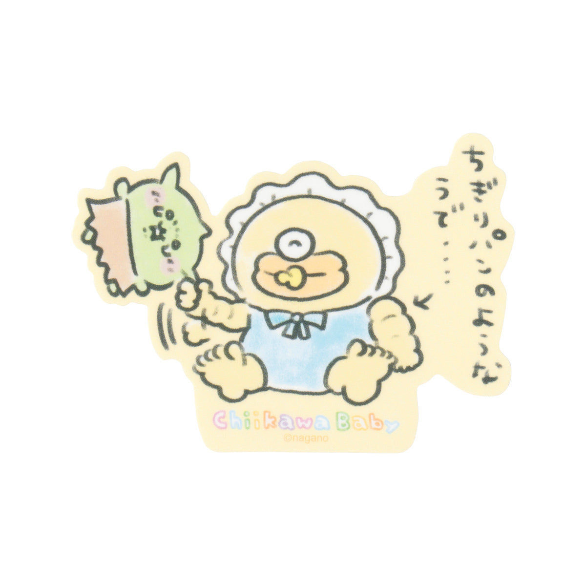 Chiikawa Chiikawa Baby Smartphone-sized Sticker (Ode and Goblin)