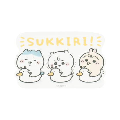 Chiikawa Chiikawa Baby Smartphone-sized Sticker (SUKKIRI!)