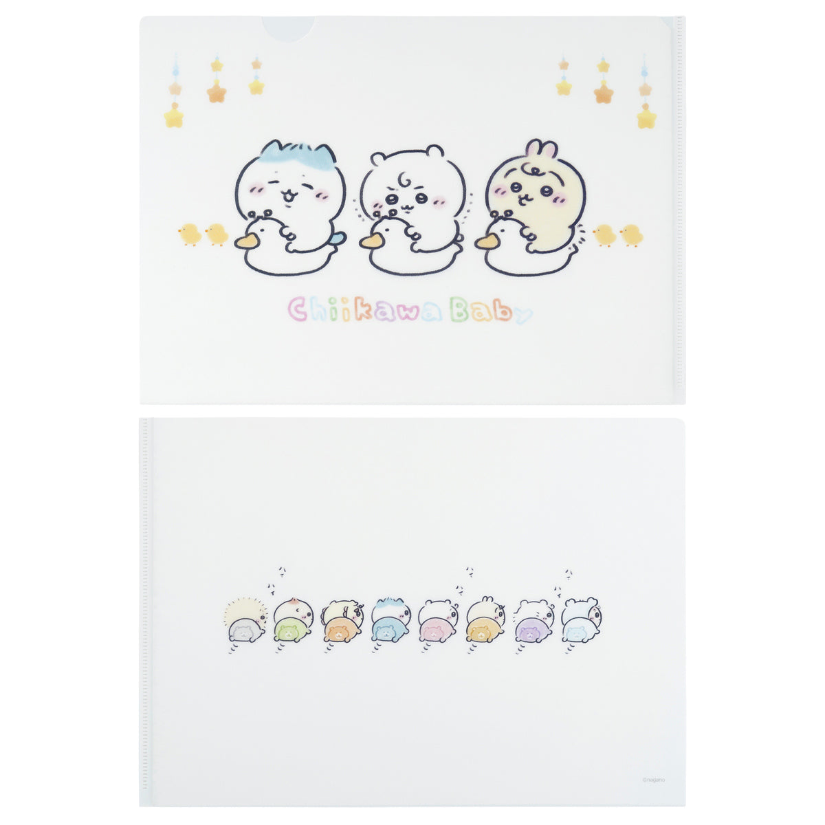 吉伊卡哇 baby系列 透明文件夹 (坐便器)