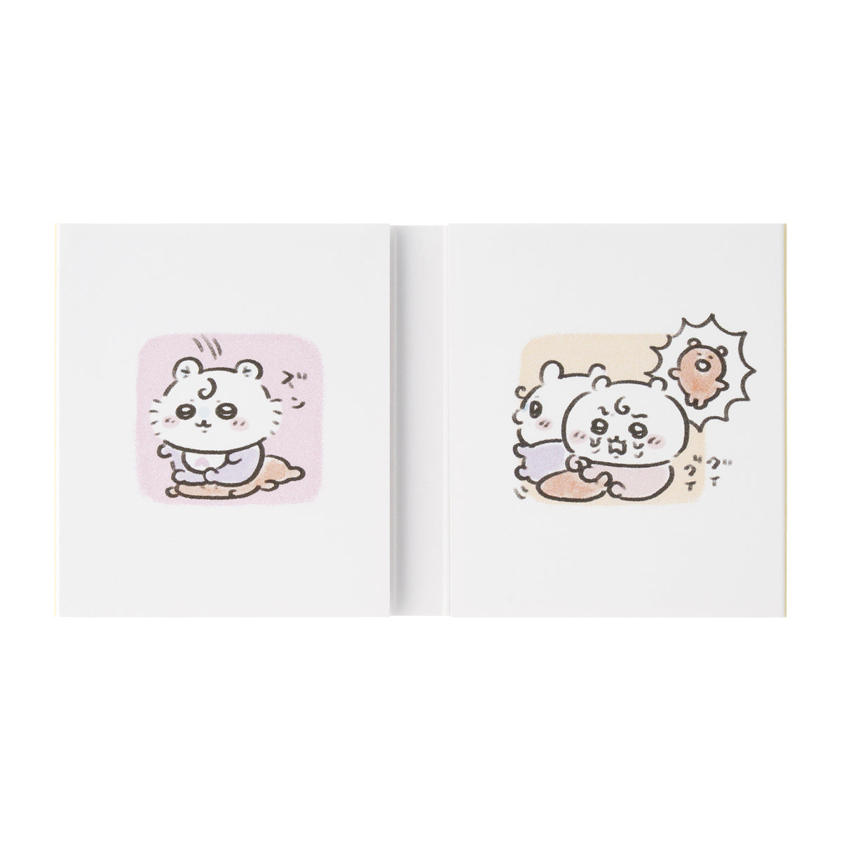 吉伊卡哇 baby系列 翻页便签本 (星星襁褓)