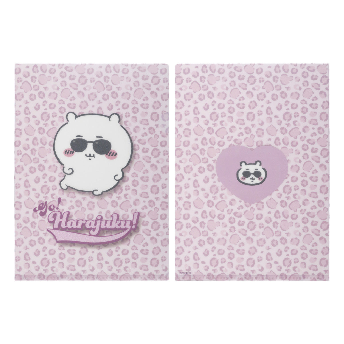 Chiikawa Go!HARAJUKU Clear File (Sunglasses Chiikawa)
