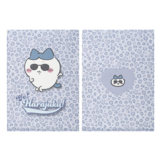 Chiikawa Go!HARAJUKU Clear File (Sunglasses Hachiware)