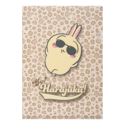 ちいかわ Go!HARAJUKU クリアファイル（サングラス うさぎ）