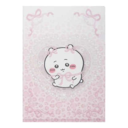 Chiikawa Go!HARAJUKU Clear File (Ribbon Chiikawa)
