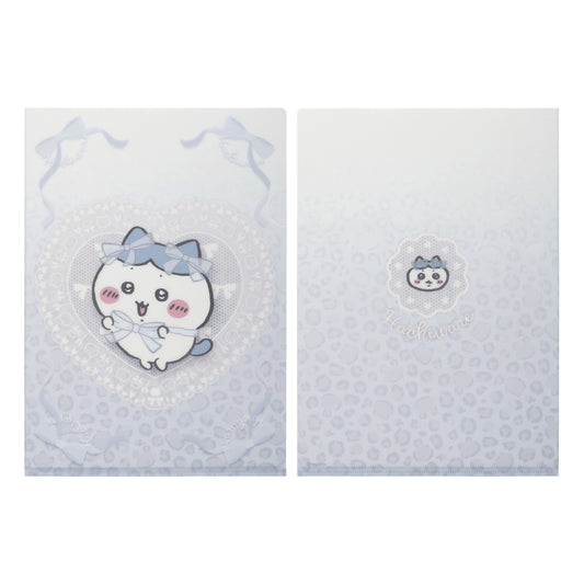 Chiikawa Go!HARAJUKU Clear File (Ribbon Hachiware)