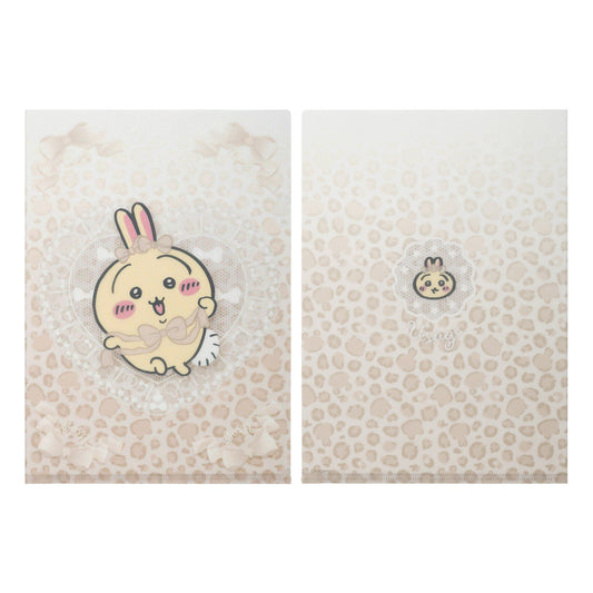 Chiikawa Go!HARAJUKU Clear File (Ribbon Usagi)