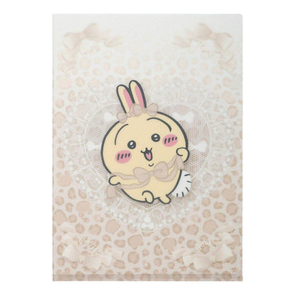 吉伊卡哇 Go!HARAJUKU透明文件夾 (蝴蝶結 兔兔)