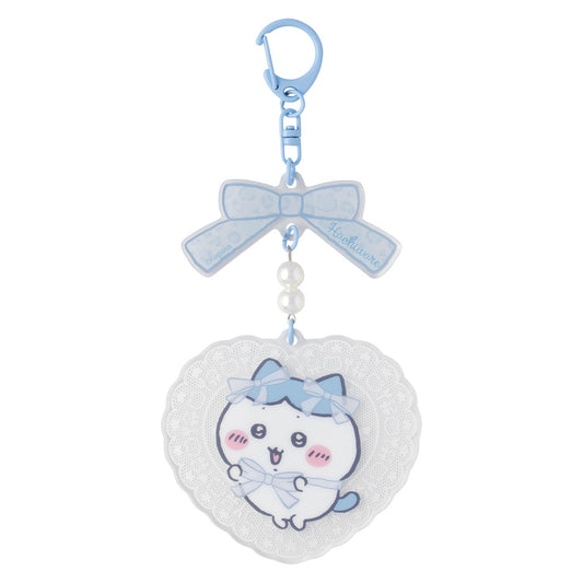 Chiikawa Go!HARAJUKU Acrylic Keychain (Ribbon Hachiware)