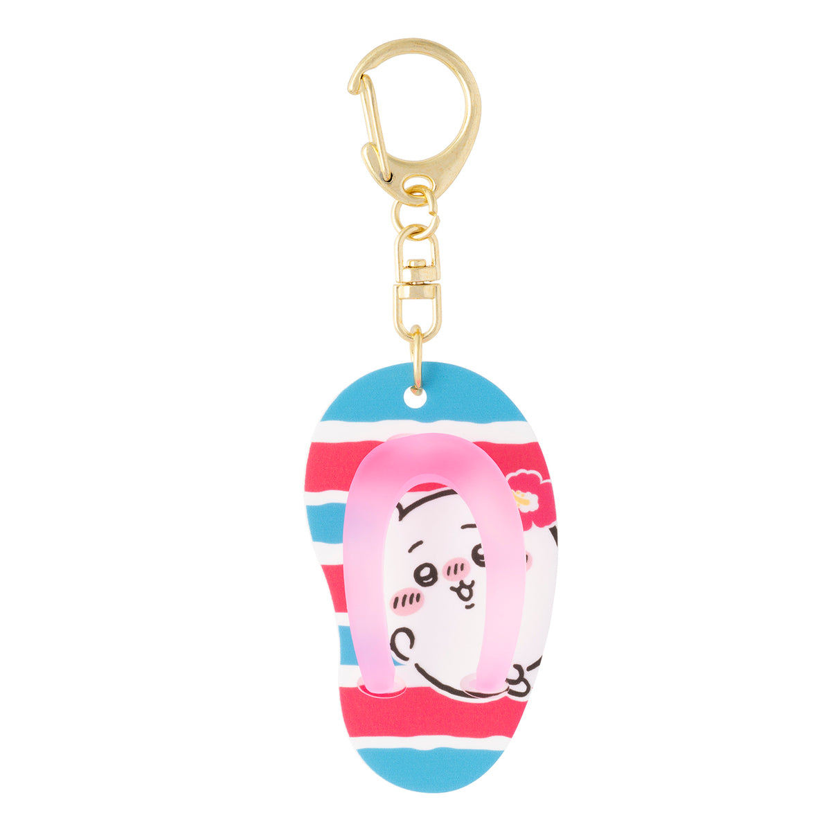 ちぃ Chiikawa Shisa's Souvenir Shop Trading Beach Sandals Keychain (All