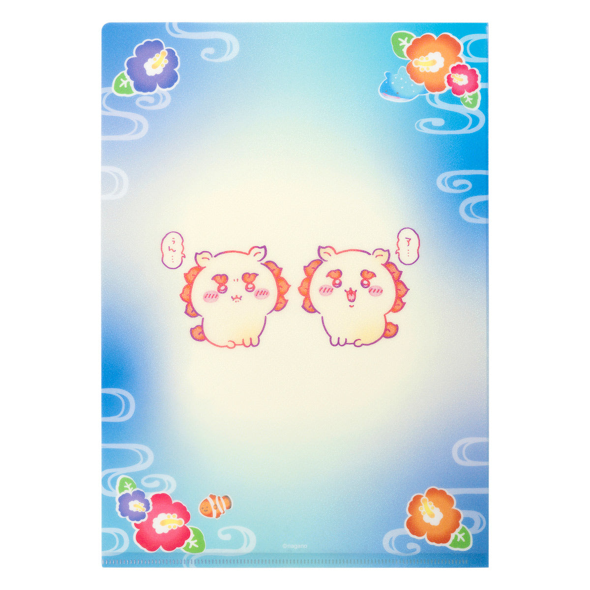 ちいかわ シーサーのおみやげやさん ホログラムクリアファイル