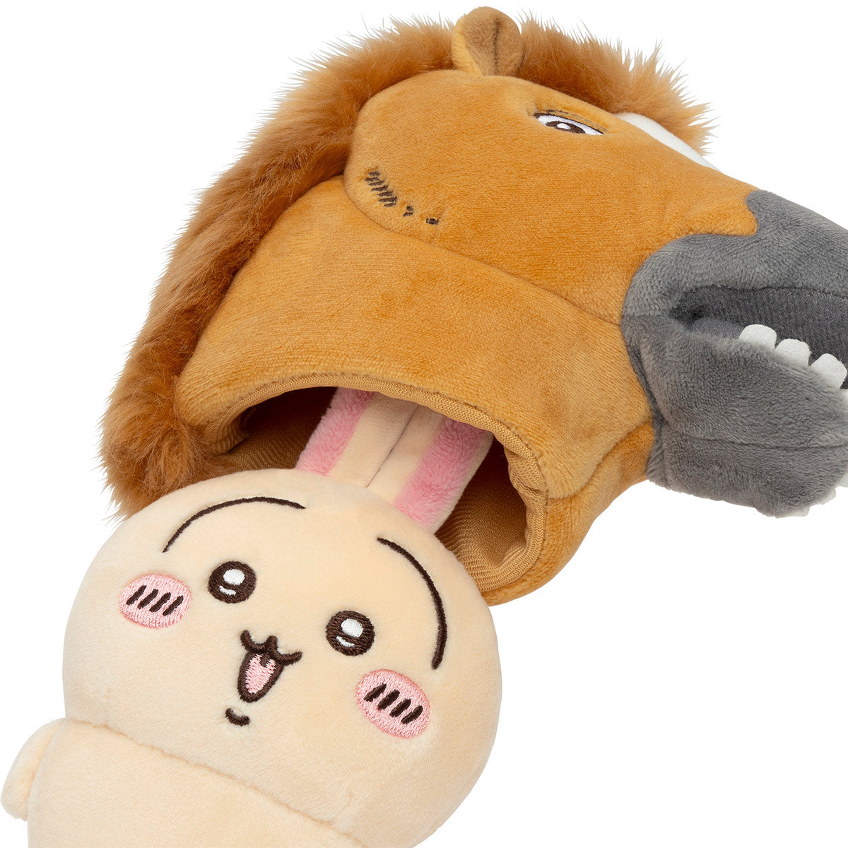 ちいかわ 馬を被ったうさぎマスコット