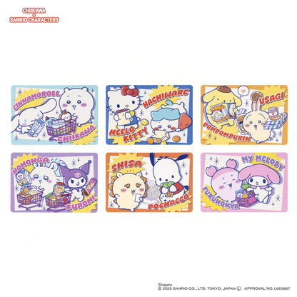 Chiikawa × Sanrio Characters Trading Supermarket Point Card (All 6 Types)