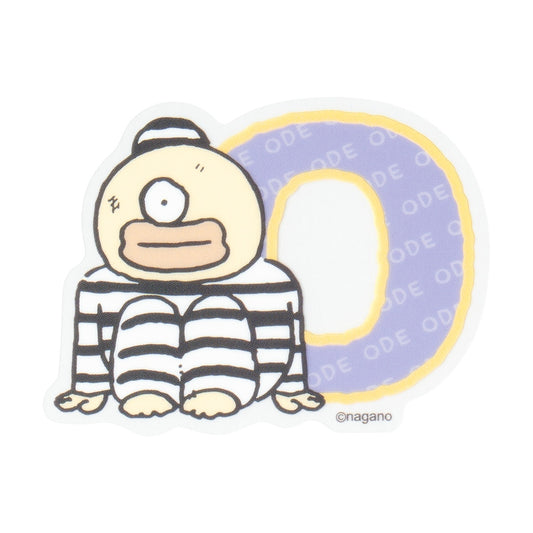 吉伊卡哇乐园 字母系列手机可用尺寸耐热耐水贴纸 (阿得)