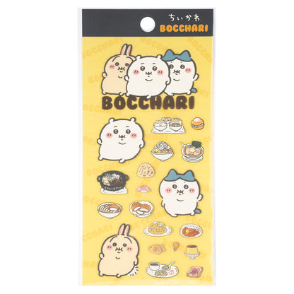 ちいかわ ぼっちゃりたべものクリアシール