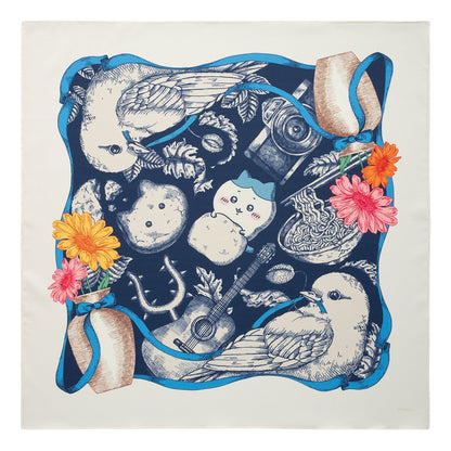 吉伊卡哇乐园 丝巾 (哈奇喵的故事)