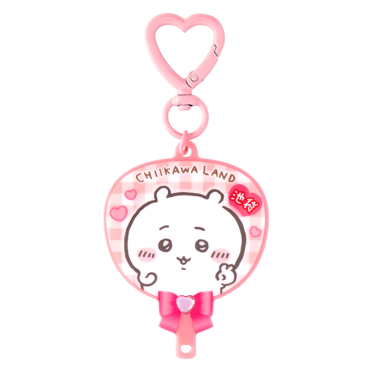 ちいかわ Go！IKEBUKURO うちわ型アクリルキーホルダー（ちいかわ）