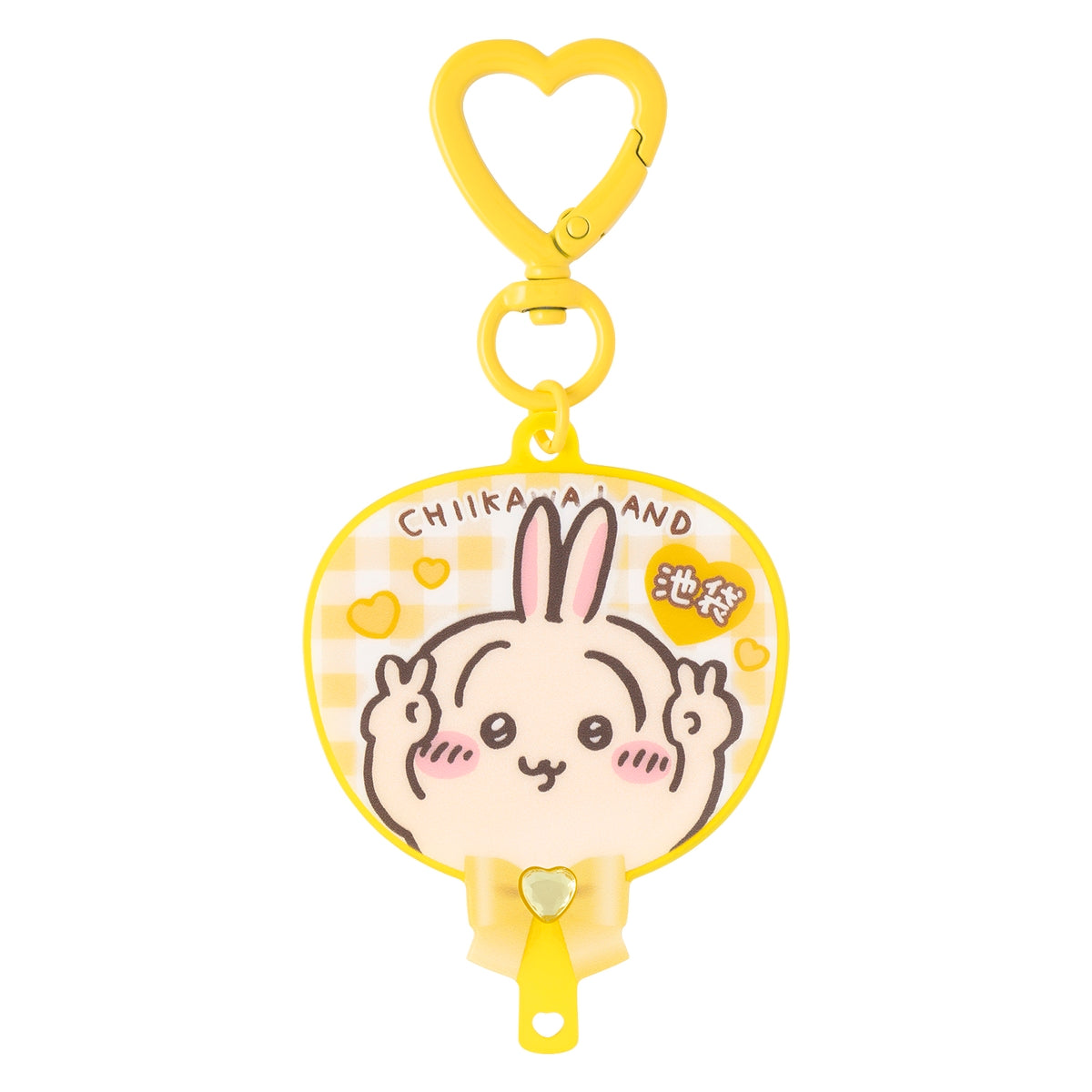 ちいかわ Go！IKEBUKURO うちわ型アクリルキーホルダー（うさぎ）