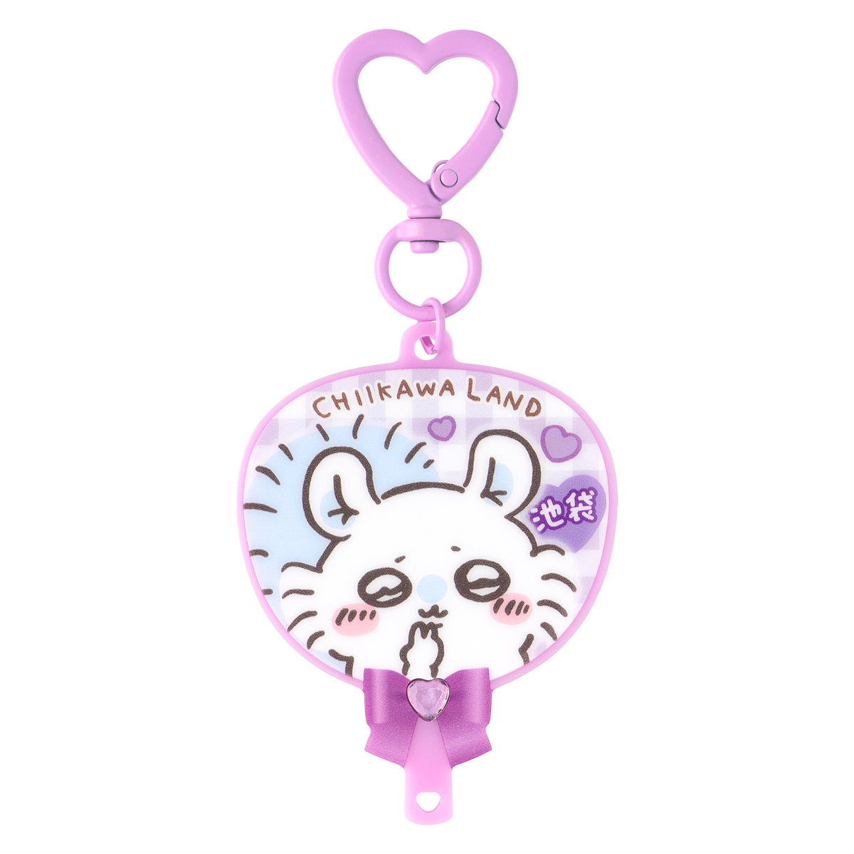 ちいかわ Go！IKEBUKURO うちわ型アクリルキーホルダー（モモンガ）