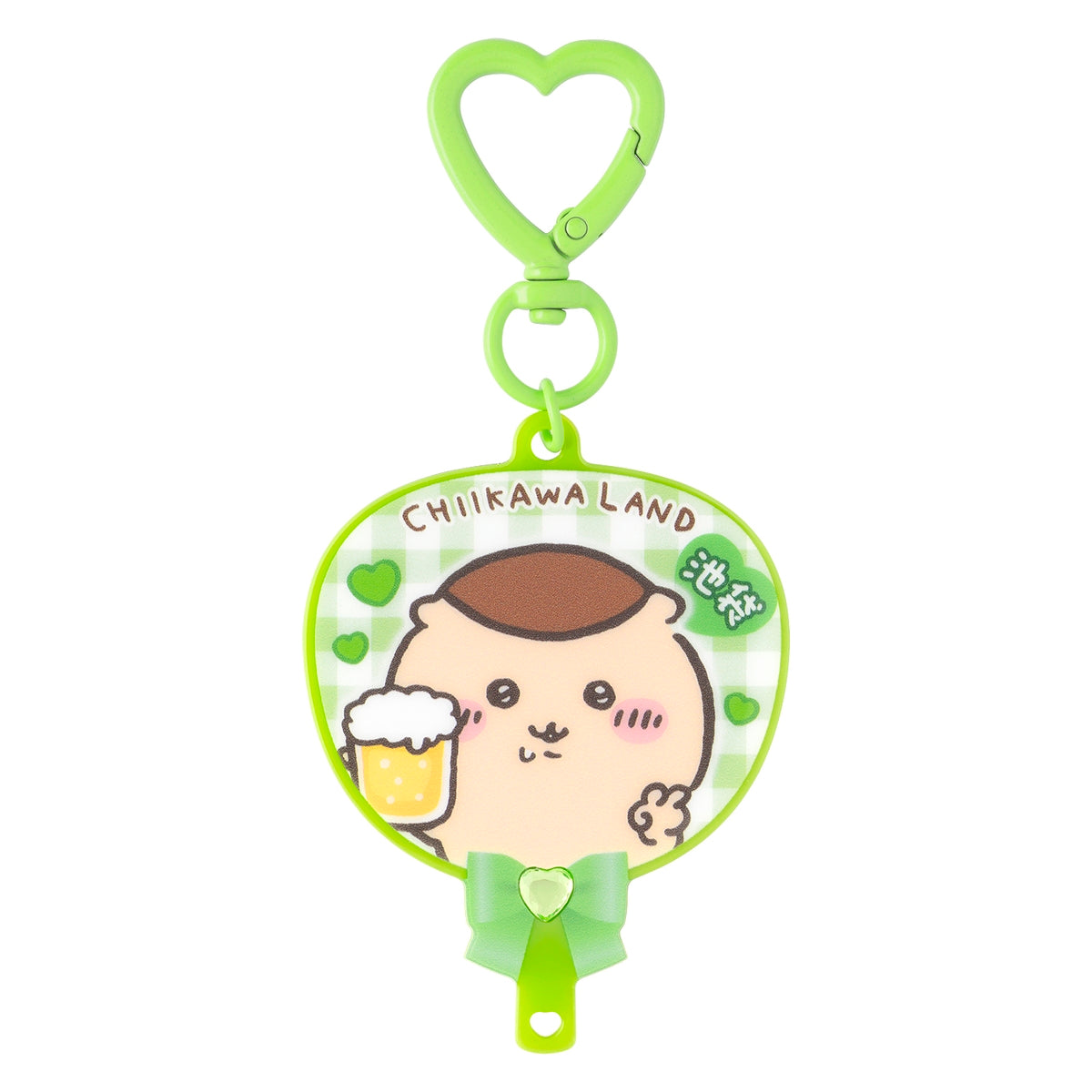 ちいかわ Go！IKEBUKURO うちわ型アクリルキーホルダー（くり
