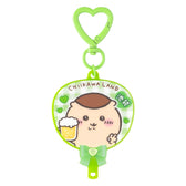 ちいかわ Go！IKEBUKURO うちわ型アクリルキーホルダー（くりまんじゅう）