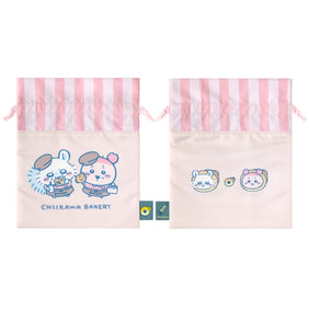 ちいかわ ちいかわベーカリー 巾着（モモンガと古本屋）
