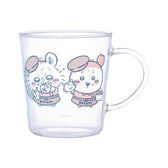 Chiikawa Bakery Heat-Resistant Glass Mug (Momonga & Furuhonya)