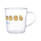 Chiikawa Bakery Heat-Resistant Glass Mug (Bread All)