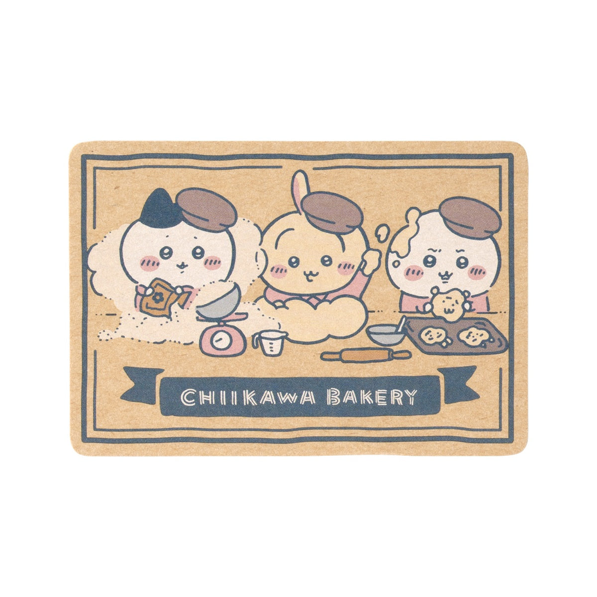 Chiikawa Bakery Trading Point Card (All 6)
