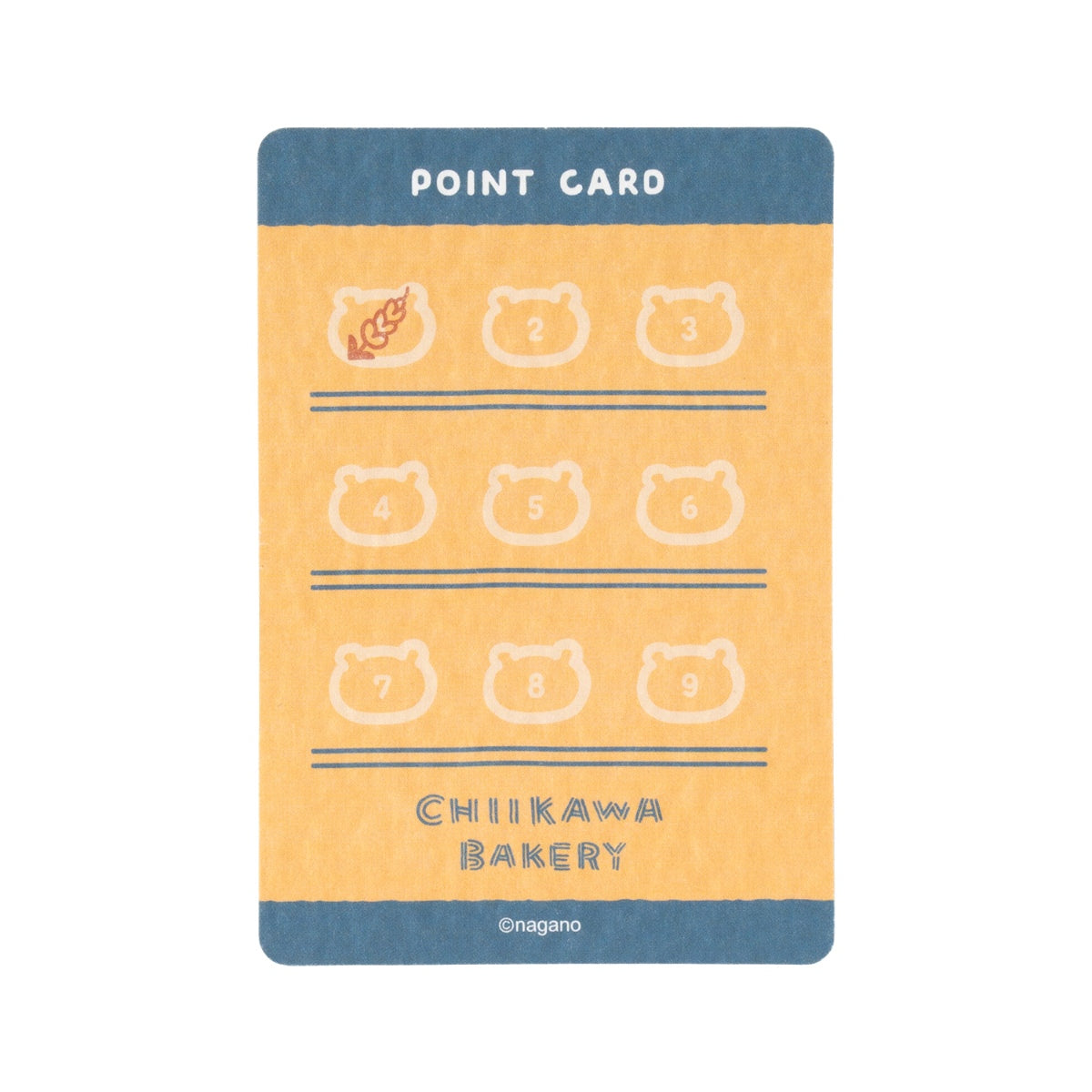 Chiikawa Bakery Trading Point Card (All 6)
