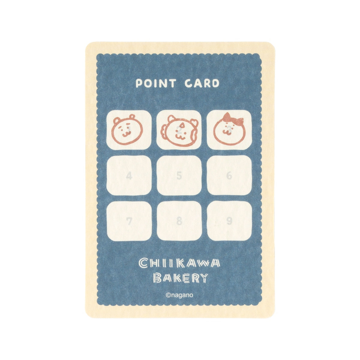 Chiikawa Bakery Trading Point Card (All 6)